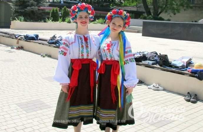 День вышиванки в Одесском Горсаду2