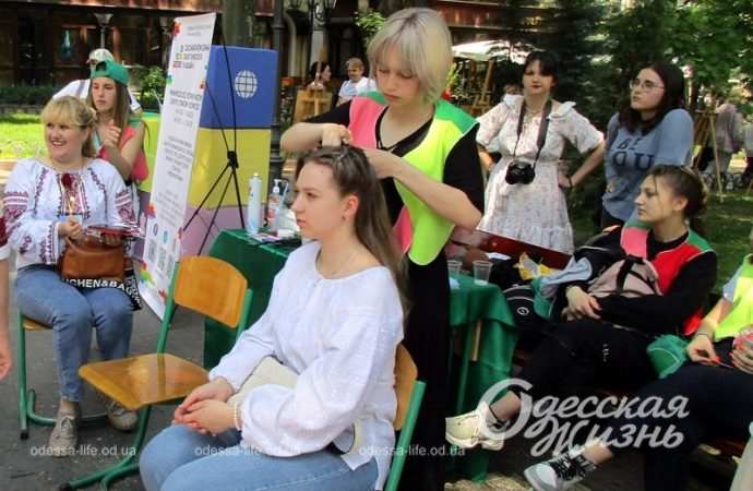 День вышиванки в Одесском Горсаду8