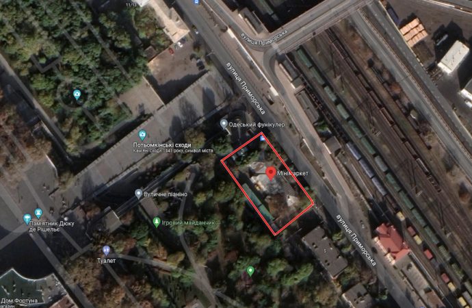В собственность государства вернули несколько зданий возле Одесского морвокзала (фото)