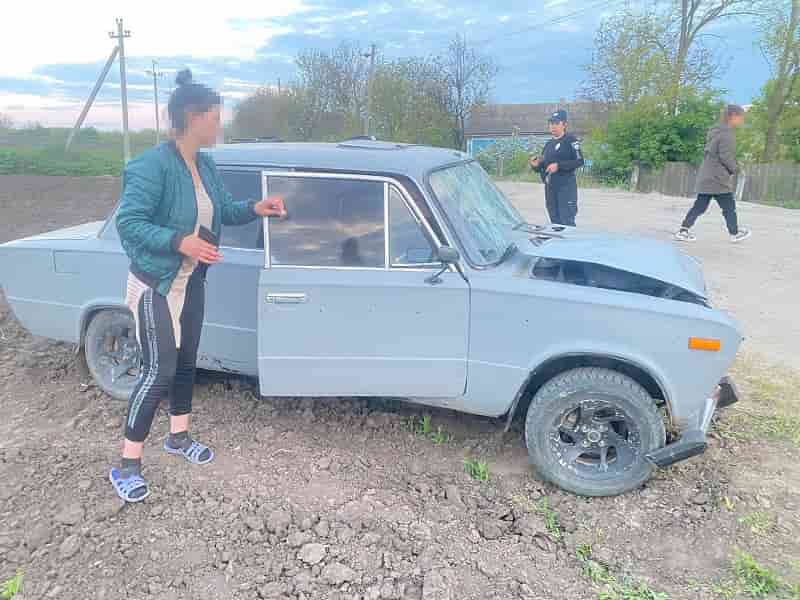 Виновница ДТП в Одесской области