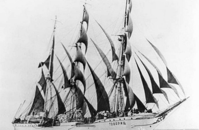 Вітрильник «Товариш»: згадуємо легендарний корабель для одеситів та херсонців