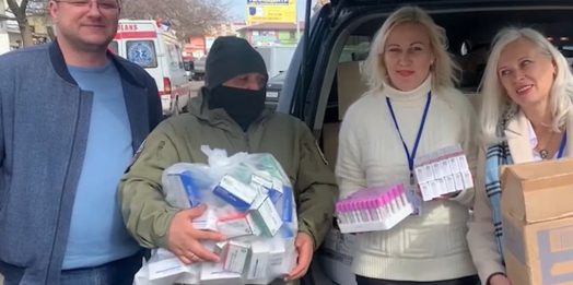 Как волонтеры из Любашевки помогают военным и мирным жителям (видео)