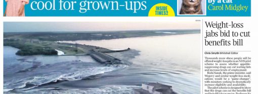 Восемь первых страниц газет Великобритании о подрыве Каховской ГЭС