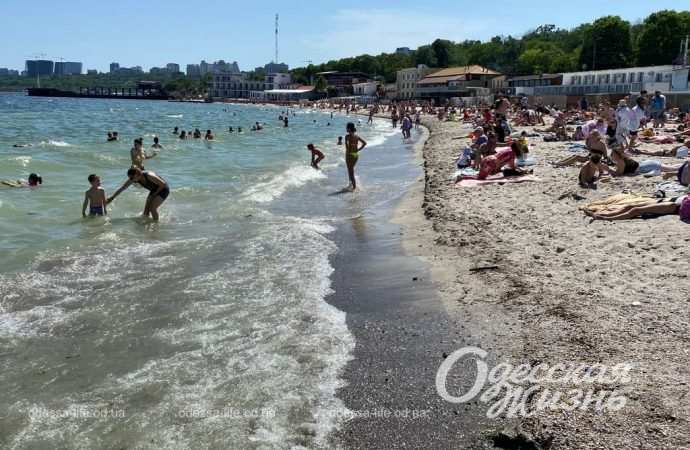 Пляж на Ланжероне 1