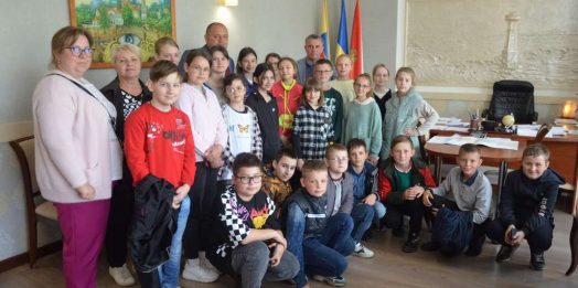 Ученикам Балтского лицея провели экскурсию в городском совете