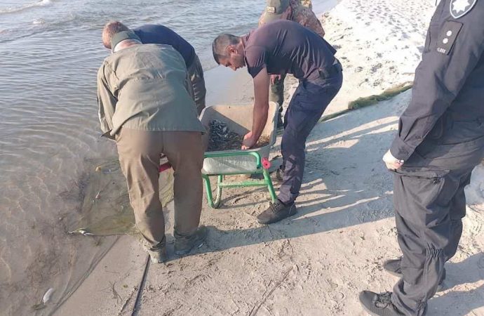 Браконьер в Одесской области наловил рыбы почти на 180 тысяч гривен