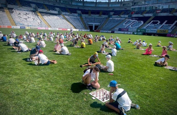 Игра в шахматы в Одессе