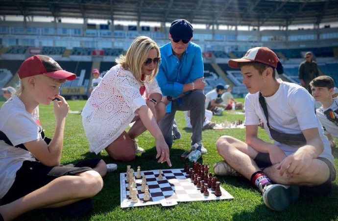 Мастер-класс для юных спортсменов