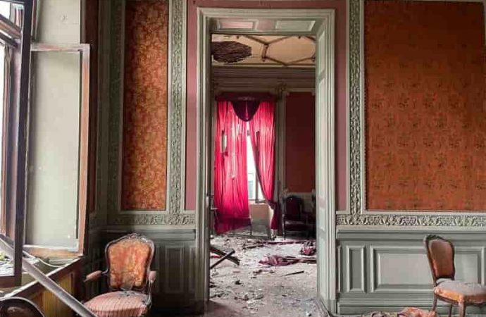 Одесский Дом ученых после ракетной атаки5