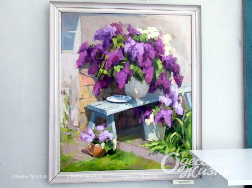 сирень картина