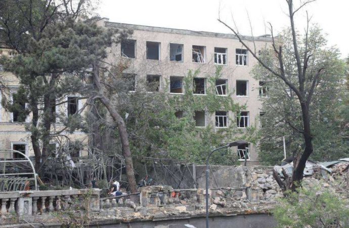 Исторический центр Одессы после обстрела10