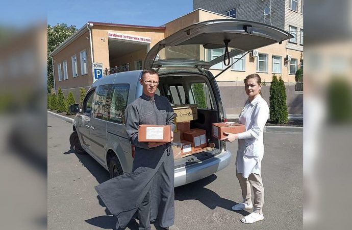 В Любашевке церковь поддерживает медицинскую отрасль