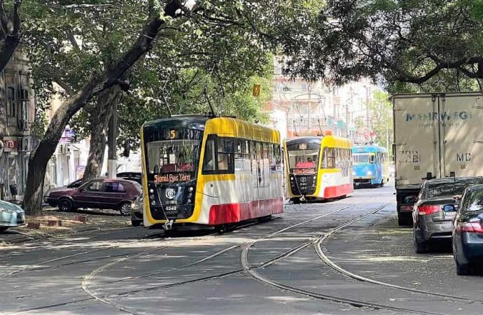 В центре Одессы будут ремонтировать трамвайные пути