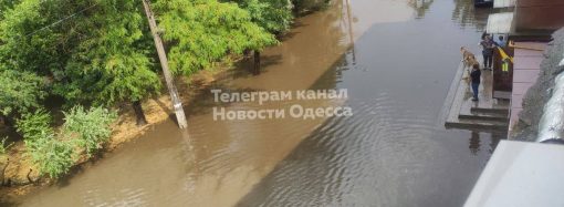 Ливень превратил улицы Одессы в реки: машины плавали, спасатели проводили эвакуацию (видео)