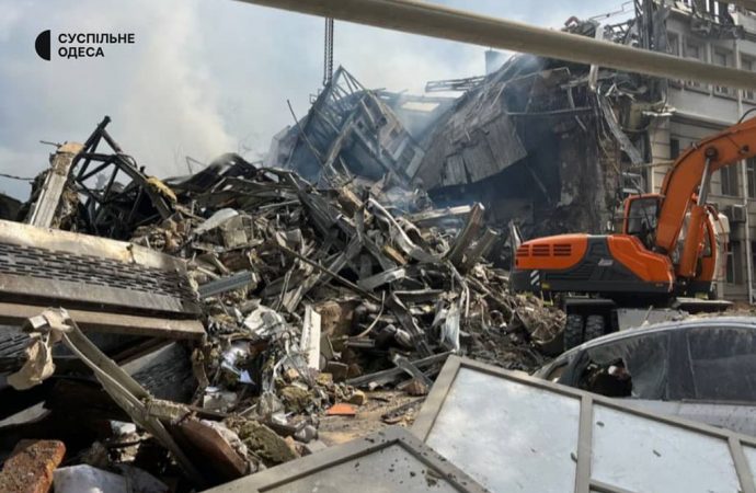 Наслідки удару по Одесі
