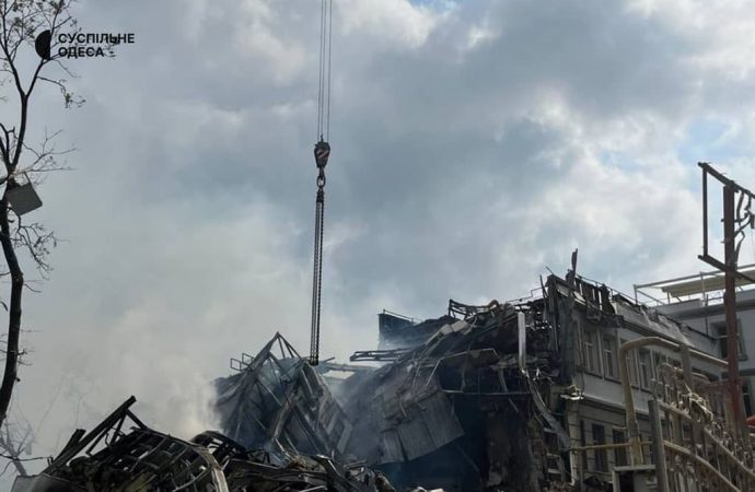 Наслідки удару по Одесі