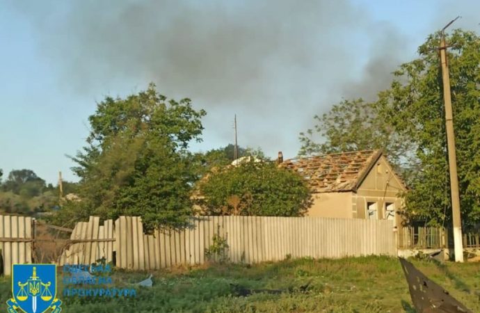 В селе на Одесчине повреждено более 100 домов после одного из обстрелов