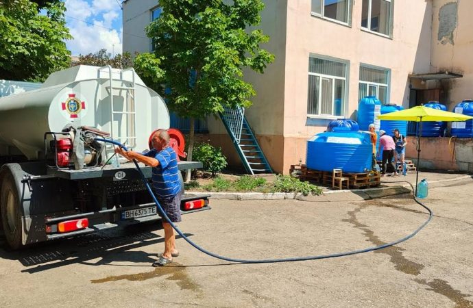 Балта — Никополю: Одесщина помогает Днепропетровщине с питьевой водой