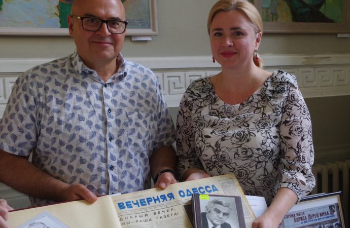 В Одесі презентують книгу, присв’ячену пам’яті вбитого редактора газети «Вечірня Одеса» Бориса Дерев’янка