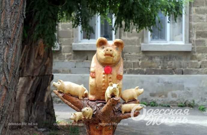 Работы Петра Глебова, поросенок