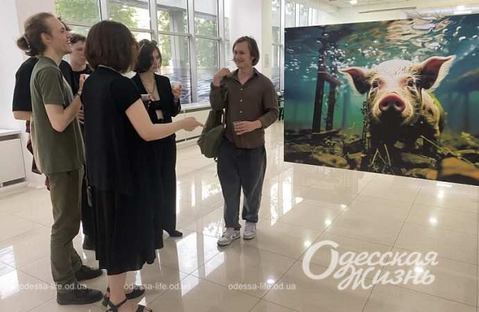 На выставка Игоря Гусева в Одессе