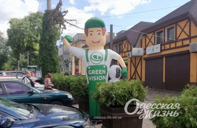 Надувной человечек в Одессе5