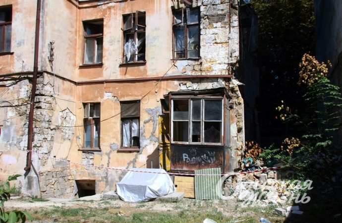 Обвал на Базарной, окна