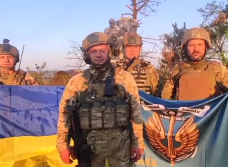 При участии одесских морпехов было освобождено село в Донецкой области (видео)
