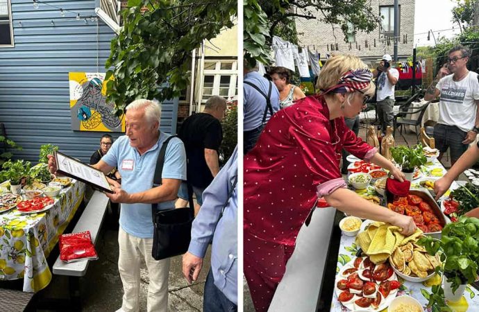 благотворительный вечер в Бруклине