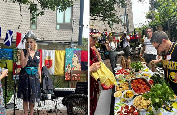 благотворительный вечер в Бруклине