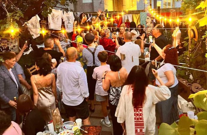 благотворительный вечер в Бруклине