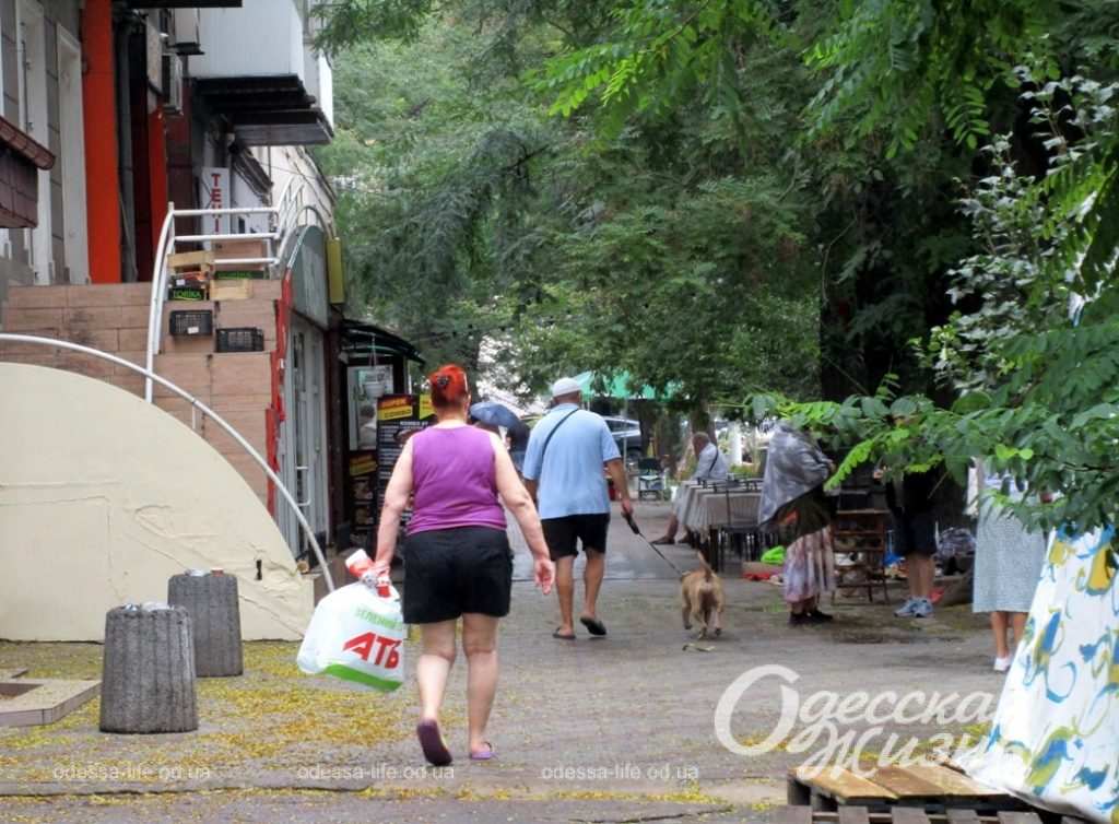 дождь в одессе летом