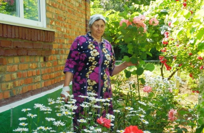 Цветочница из Пирожной сделала в своем дворе настоящий трояндовый оазис