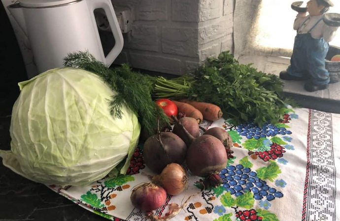 набір овочів