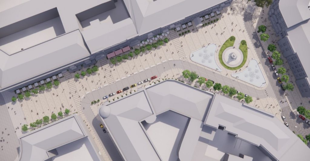 екатерининская площадь дизайн