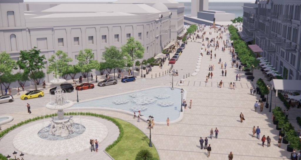 екатерининская площадь дизайн