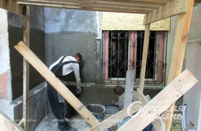 ремонт фасада