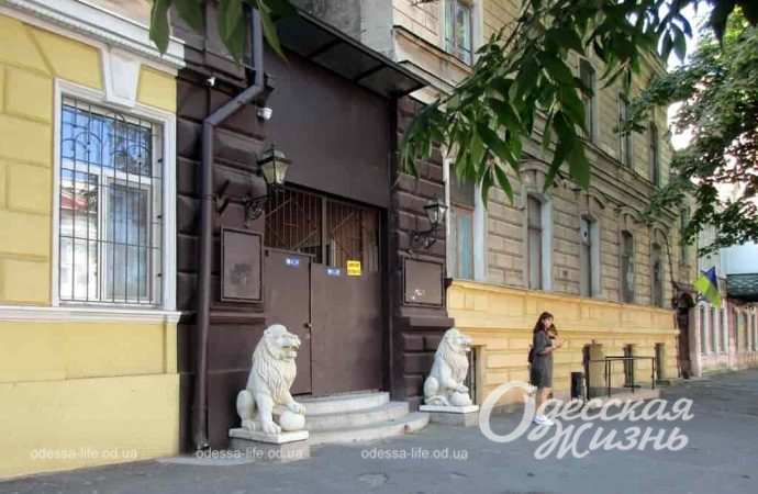 Белые львы в Одессе на Пастера