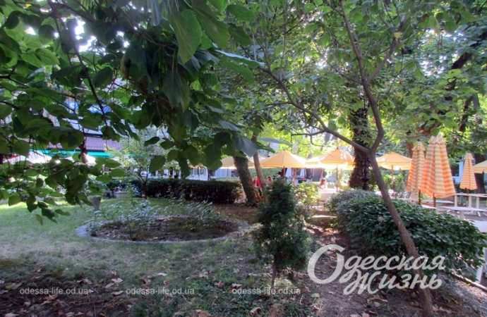 Одесский сквер Пале-Рояль, отдых
