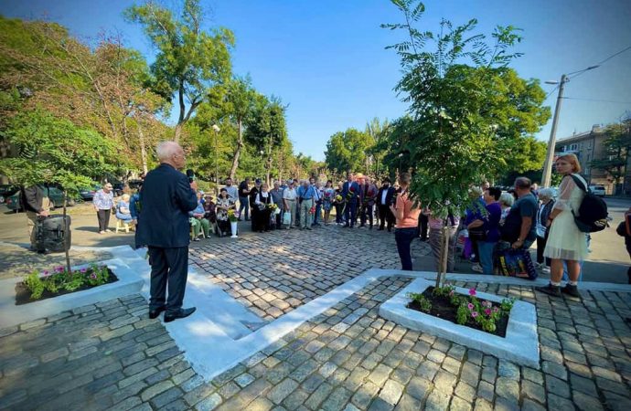 Одесситы почтили память жертв трагедии в Бабьем Яру (фото, видео)