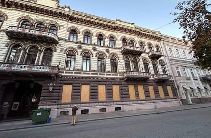 В Одесі пошкоджені дев’ять об’єктів культурної спадщини після обстрілу 25 вересня