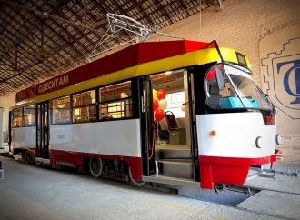 Первый в Одессе трамвай с кондиционером скоро начнет перевозку пассажиров (фото, видео)