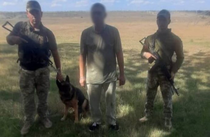 В Одесской области даже служебные собаки задерживают уклонистов