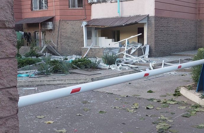 Последствия удара по Черноморску 7 октября