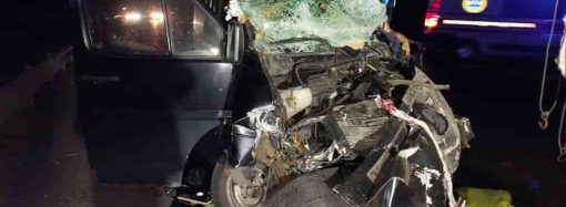 На трассе Киев – Одесса погиб в ДТП водитель микроавтобуса