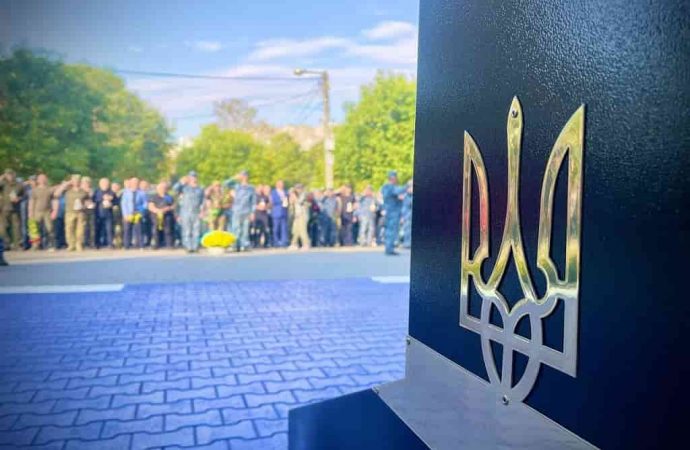 В парке Одессы открыли мемориал павшим защитникам Украины (видео, фото)