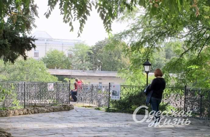 Одесса в октябре, мостик