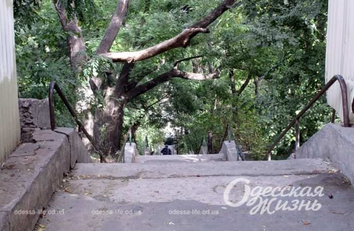 Одесса в октябре, лестница