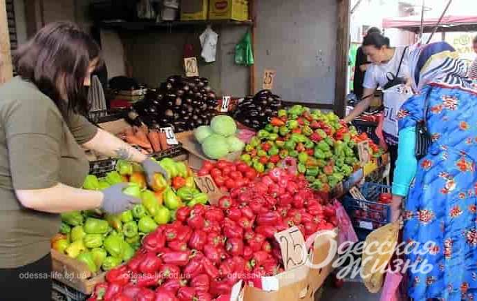 Привоз, торговля овощами