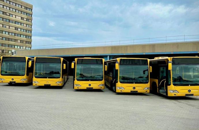 Почему подаренные Одессе автобусы-великаны не возят пассажиров